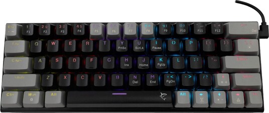 White Shark GK-002121 Wakizashi US Mekanisk Gamingtastatur Svart/Grå