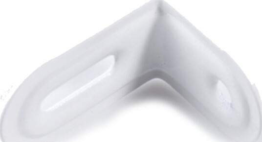 VINKEL HVIT 36X29 MM 4 STK