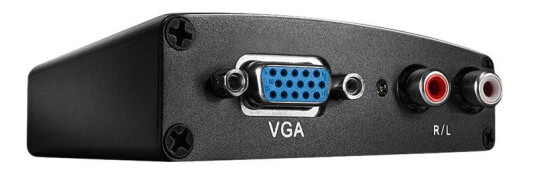 LINDY VGA & Audio to HDMI Converter - videokonverter