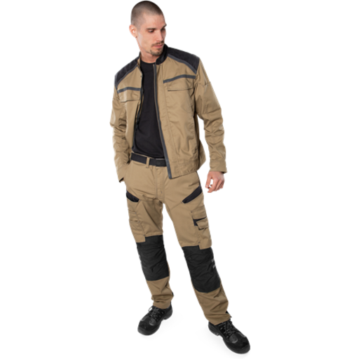 Fristads Byxa 2555 Stfp Khaki/svart C150
