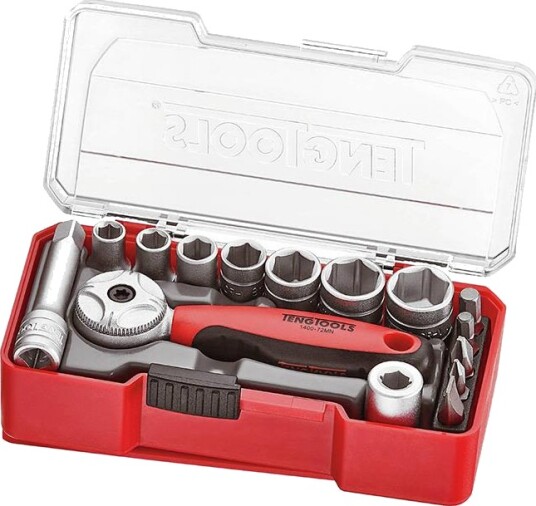 Teng Tools TJ1415 Pipenøkkelsett 15 deler, Håndverktøy