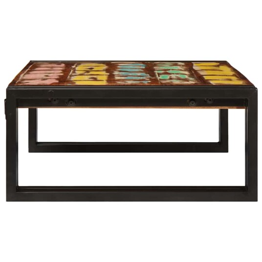  Badehylle med hylle 65 x 50 x 23 cm Massiv mango tre jern