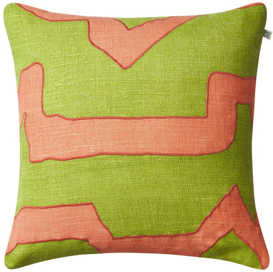 Chhatwal & Jonsson Sikkim putetrekk 50 x cm Rose lime