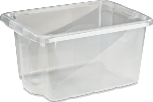 Nordiska Plast 74000500 Oppbevaringsboks 33 l Transparent, Garasjeinnredning & oppbevaring