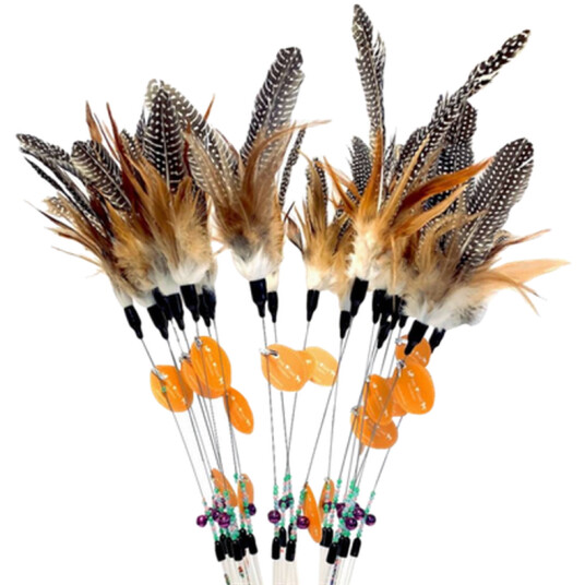 Mohawk Cat Teaser Cat Teaser Multicoloured 65 cm