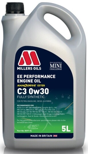 Motorolje MILLERS EE PERFORMANCE C3 0W30 5L