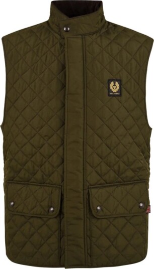 Belstaff Icon Gilet - Khaki green - 46