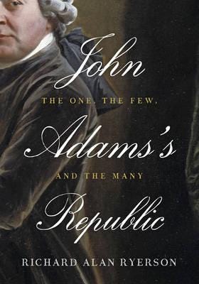 John Adams'S Republic Av Richard Alan Ryerson