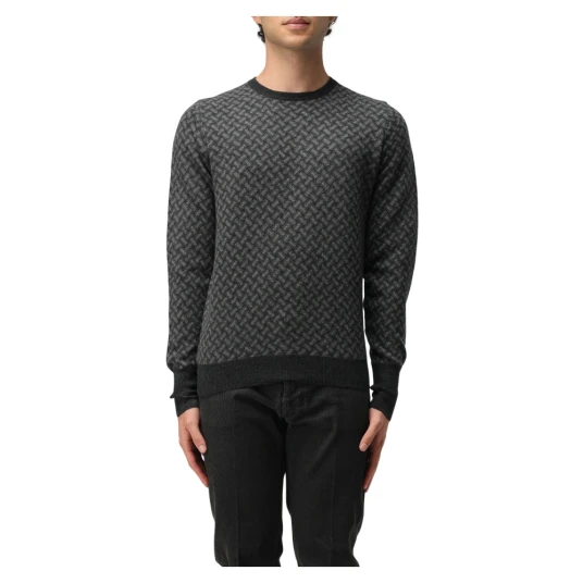 Drumohr Drumohr Herre Strikkevarer Grå 2XL