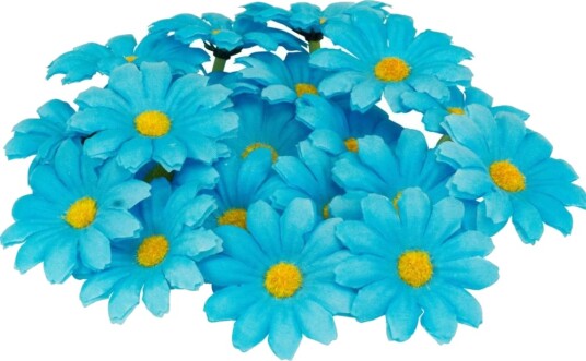 Widmann 20 stk Blå Dekorasjonsblomster