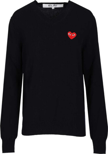 Comme des Garçons Play Herre Strikkevarer Blå M,