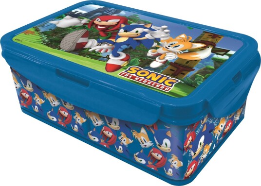 Stor Lunch Box w/Removable Compartments Sonic 088808737-40545