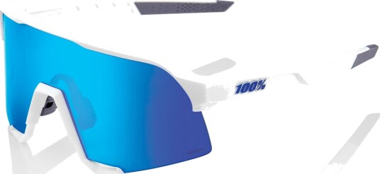100% S3 Hiper Mirror Lens Matt White