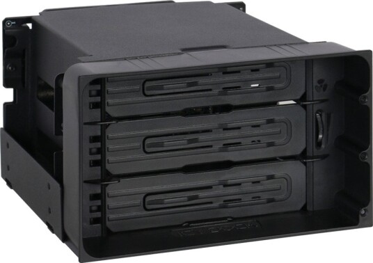 Icy Dock MB830SP-B 3.5" Harddiskkabinett Svart