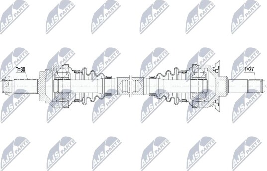 Nty Drivaksel NTY NPW BM 087
