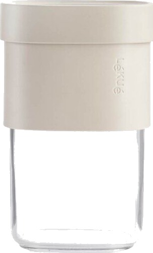 Lékué   Flip Storage oppbevaringsboks M med lokk beige