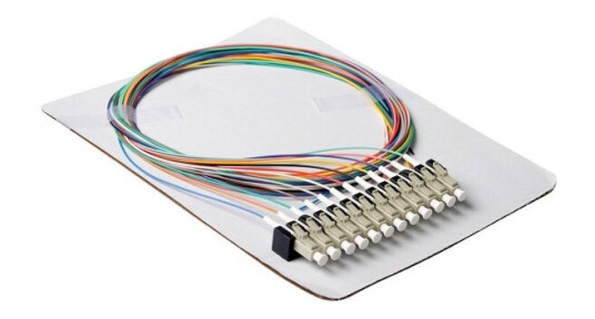 Act Rl9982 Glasfaserkabel 2 M Lc Pigtail Lszh Os2 Mehrfarbiges Set (Rl9982)