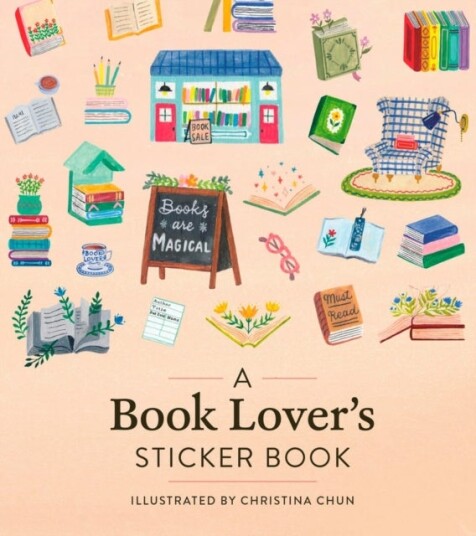A Book Lover's Sticker Book