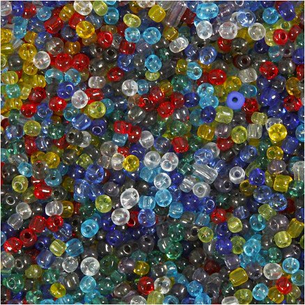 Diverse Rocai mix str 6 0 dia 4 mm 1000 g hullstr 0,9 1,2 mm