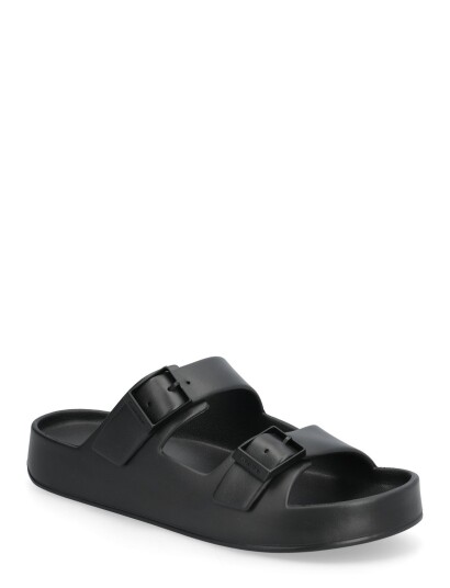 Calvin Klein Ergon Eva Double Bar Sandal - Black - 40