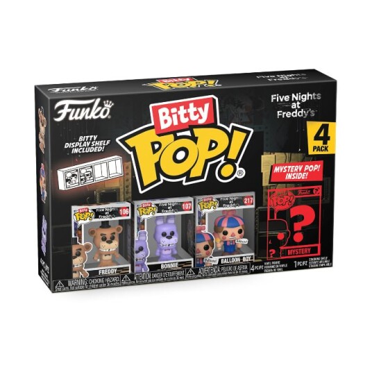 Funko! Bitty POP 4PK FNAF Series 3 73046