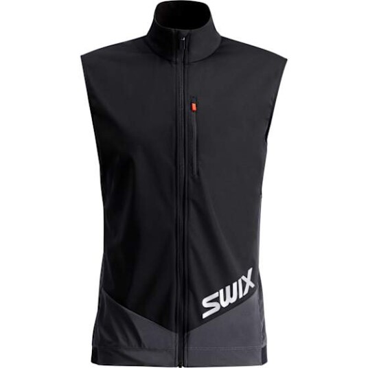 Swix Quantum Windstopper Vest Herre Jet Black S
