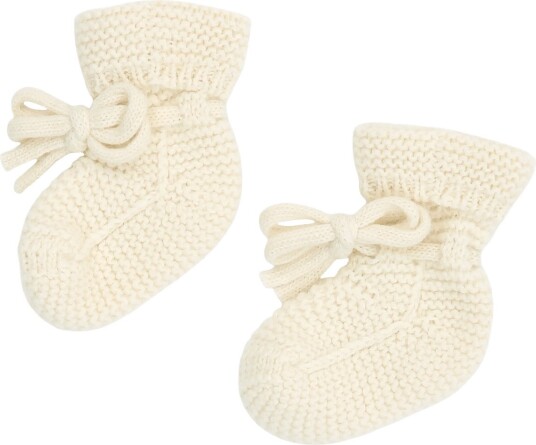 Müsli Wool Knit Booties OAT 013040401 9/15M