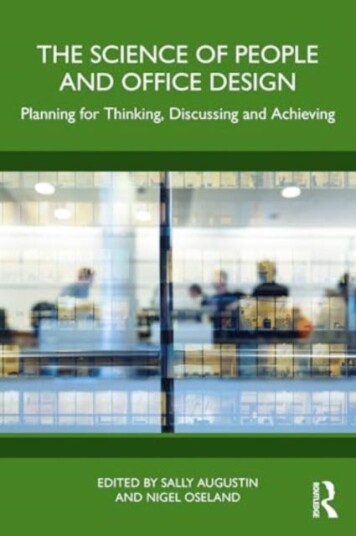 The Science of People and Office Design Planning for Thinking, Discussing and Achieving