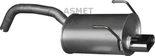 ASMET 16.091 Bakre eksospotte