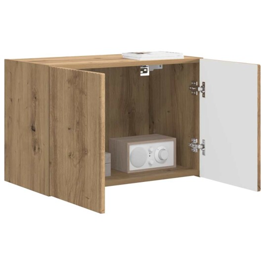 TV Veggskap Artisan Eik 59,5 x 31 x 40 cm Konstruert tre