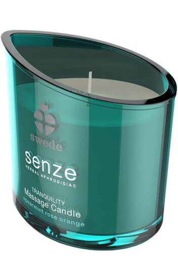 Senze Massage Candle Spearmint Rose Orange 150ml