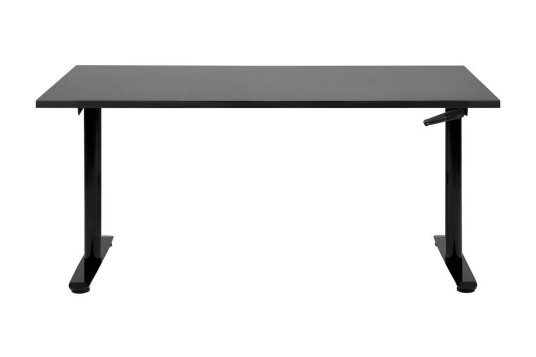 Banner Skrivebord 72x160 cm Svart