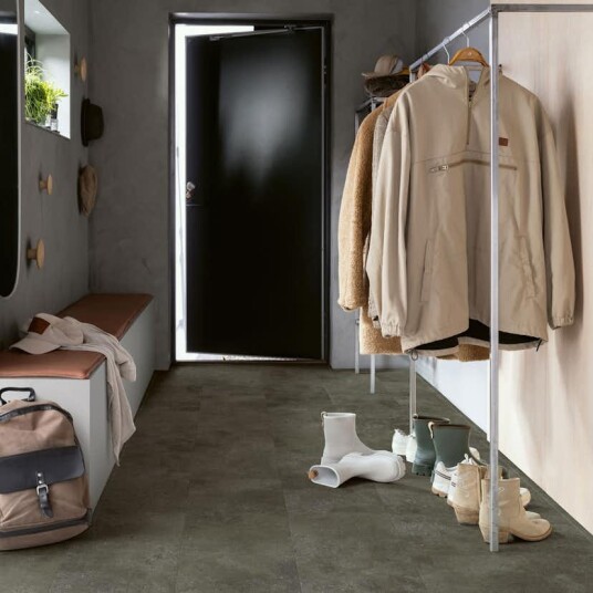 Vinylgulv Pergo Viskan Pad Pro Dark Gritty Stone