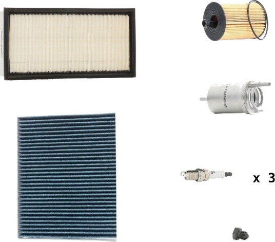 RIDEX 4682P8486 Servicepakke