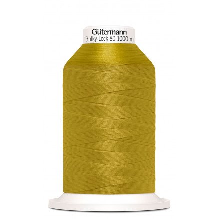 Gütermann Bulky Lock 80 Sytråd Polyester Gyllen 968 1000m