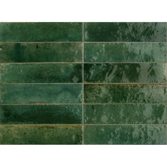 Lhådös Fliser Monza Grønn 6x24 cm Lhådös Fliser Monza Grønn 6x24 cm
