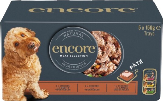 Encore Våtfôr Pate Mix Blandet Multipakke 5 X 150 G Encore Våtfôr Pate Mix Blandet Multipakke 5 X 150 G