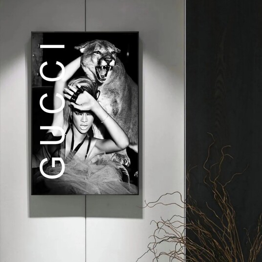 Plakat – Mote på den Ville Siden / GUCCI Plakat – Mote på den Ville Siden / GUCCI