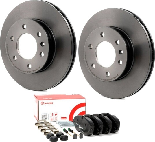 Bremseskiver og -klosser BREMBO BRB3405N0369