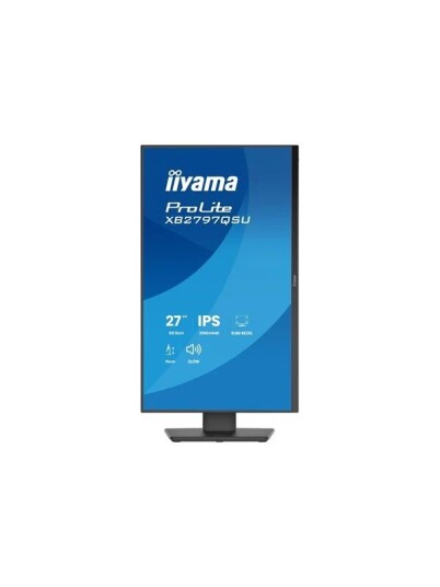 Iiyama ProLite 27" QHD PC-skjerm med IPS, 75Hz, Svart