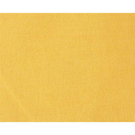 Brændgaard Textile Perlebomull Økologisk Bomullsstoff 021 Solgul 150cm 50cm