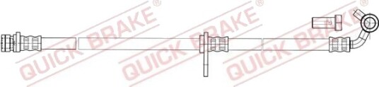 Bremseslange QUICK BRAKE 50.843X