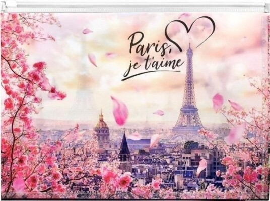 A4 Omslag Med Glidelås Trykk Take Me To Paris