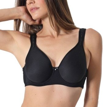 sassa BH Beautiful Embroidery Spacer Bra Svart polyamid C 80 Dame