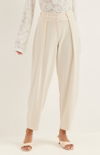 Bubbleroom Soft Suit Barrel Pants