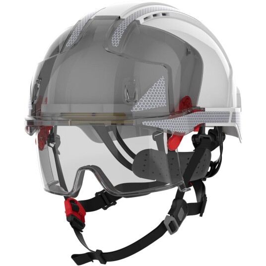 Jsp Hjelm Vistalens Dual Hvit