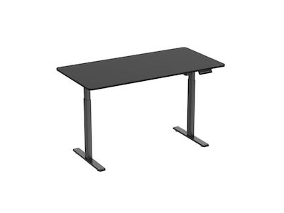 Ergonomisk Hev/Senk skrivebord 150cm (sort)