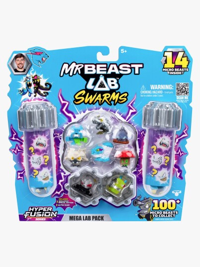 Beast Lab Swarms Samlefigurer Hyper Fusion 14 Pakk