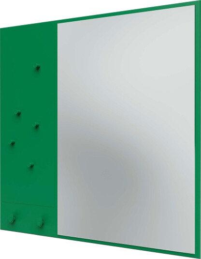 Memo Wall Mirror With Notice Board Parsley