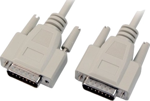 Efb Elektronik K5139.2, 2 M, Vga (D-Sub), Vga (D-Sub), Hankjønn, Hankjønn, Beige